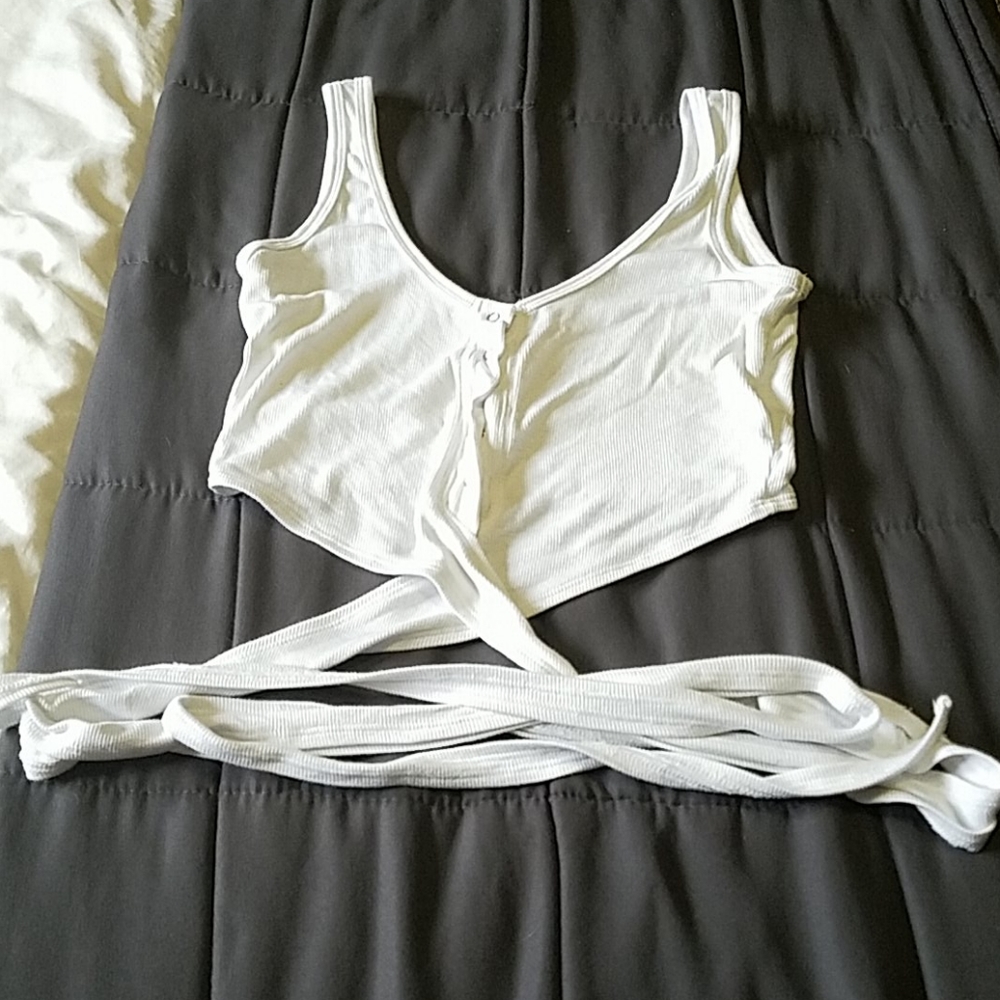 Southern Alternative Ribbed Crop Top